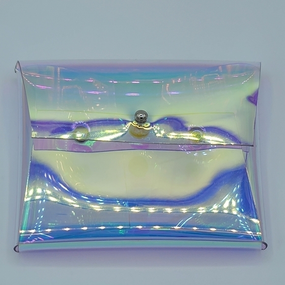 Holographic Clutch Pencil Case Card Case 3 Piece Set #720 - Picture 8 of 11